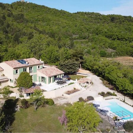 Magnifique propriété avec vues panoramiques et piscine privée Villa Auribeau Exterior foto